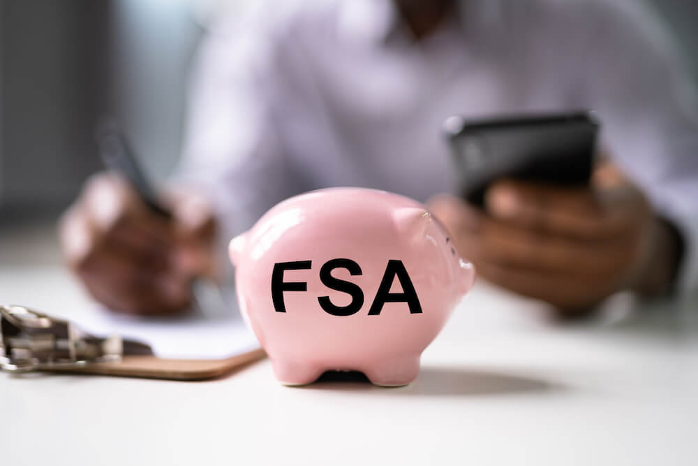FSA Flexible Spending Account. Finance And Tax Savings
